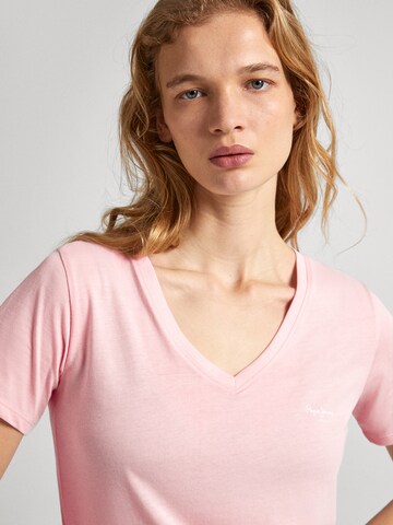 T-shirt 'LORETTE' Pepe Jeans en rose