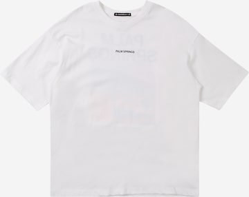 Jack & Jones Junior Shirt 'ARUBA' in Wit: voorkant