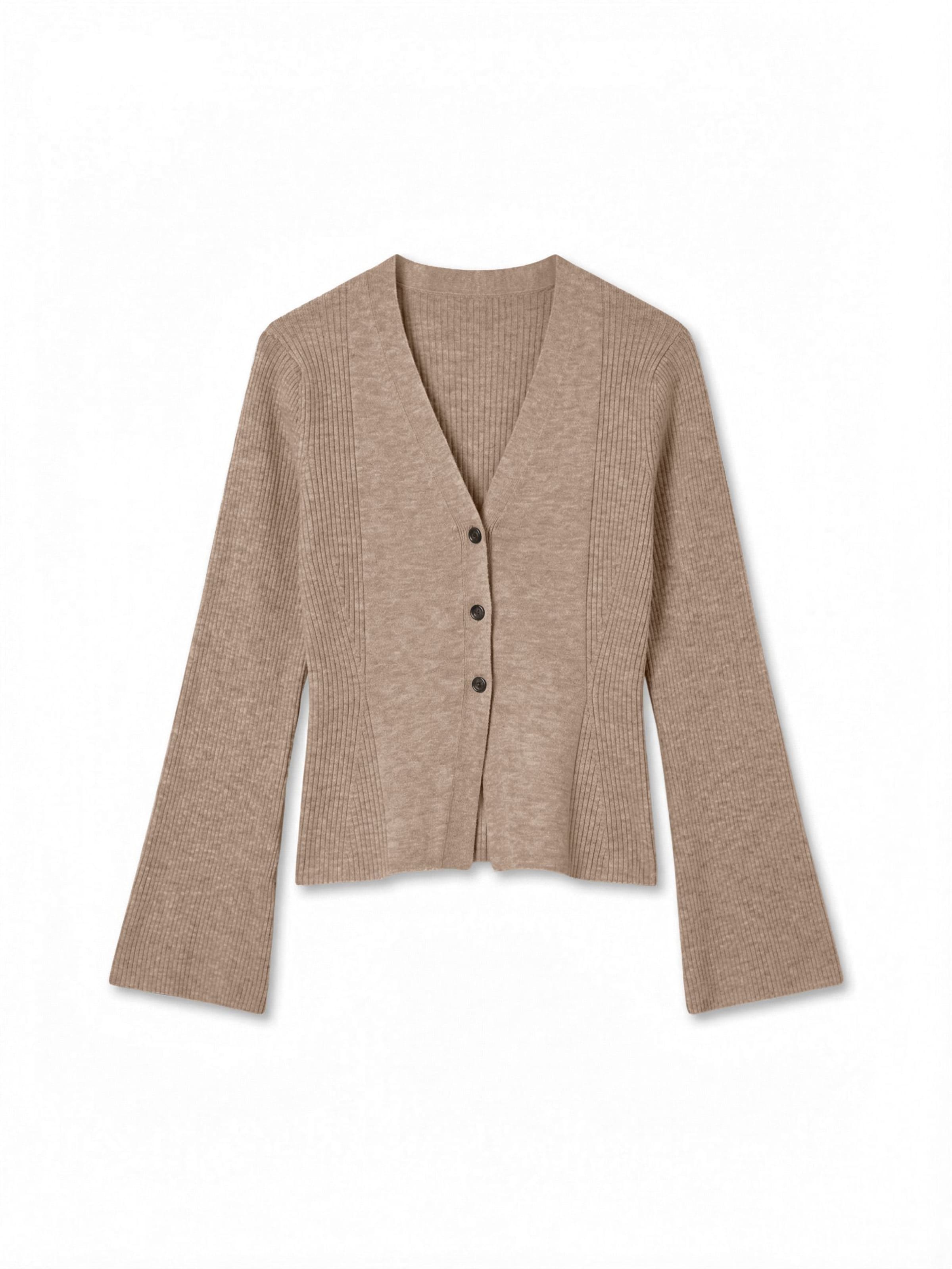 Cardigan 'VMMarla' VERO MODA en marron : devant