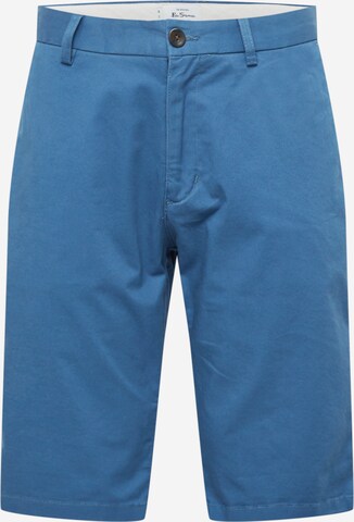 Pantalon chino Ben Sherman en bleu : devant