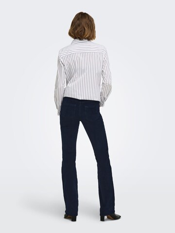 ONLY Flared Trousers 'GLOBAL' in Blue