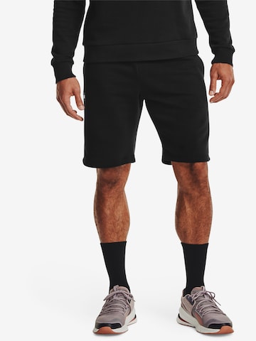 UNDER ARMOUR Shorts 'Rival' in Schwarz: front