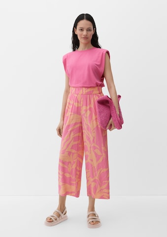 s.Oliver Wide leg Pants in Orange