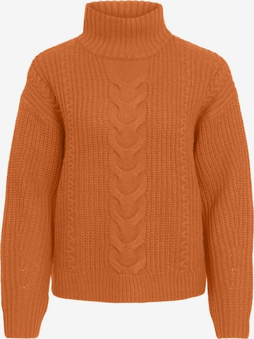 VILA - Pullover 'OA' em laranja: frente