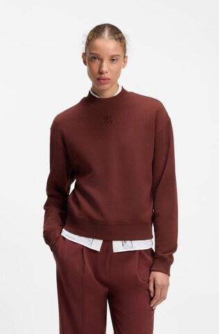 HUGO Sweatshirt 'Daxandria' in Rot: Vorderseite
