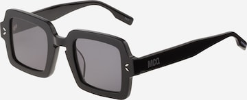 McQ Alexander McQueen Sonnenbrille in Schwarz: front