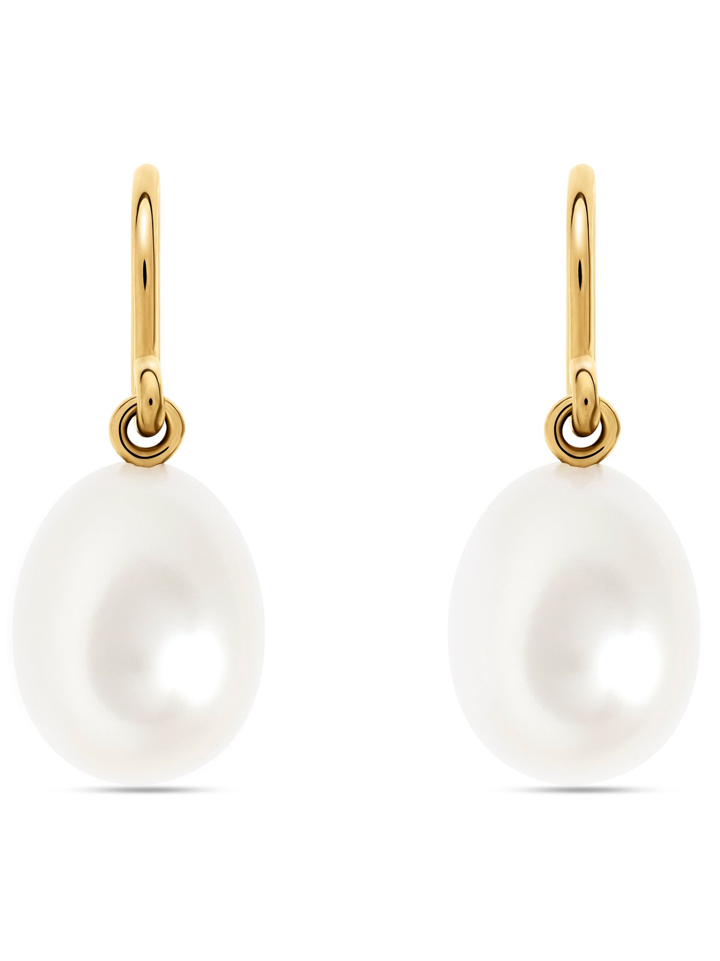 YAMŌKO Ohrringe in Gelb: Vorderseite