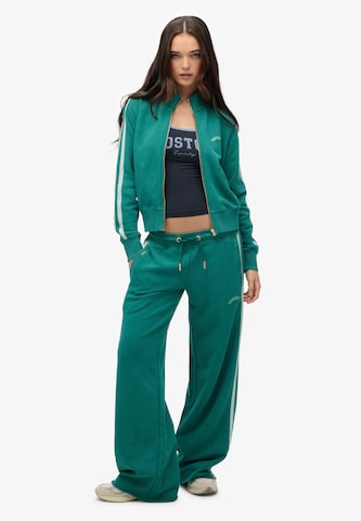 Superdry Trainingsjack in Groen