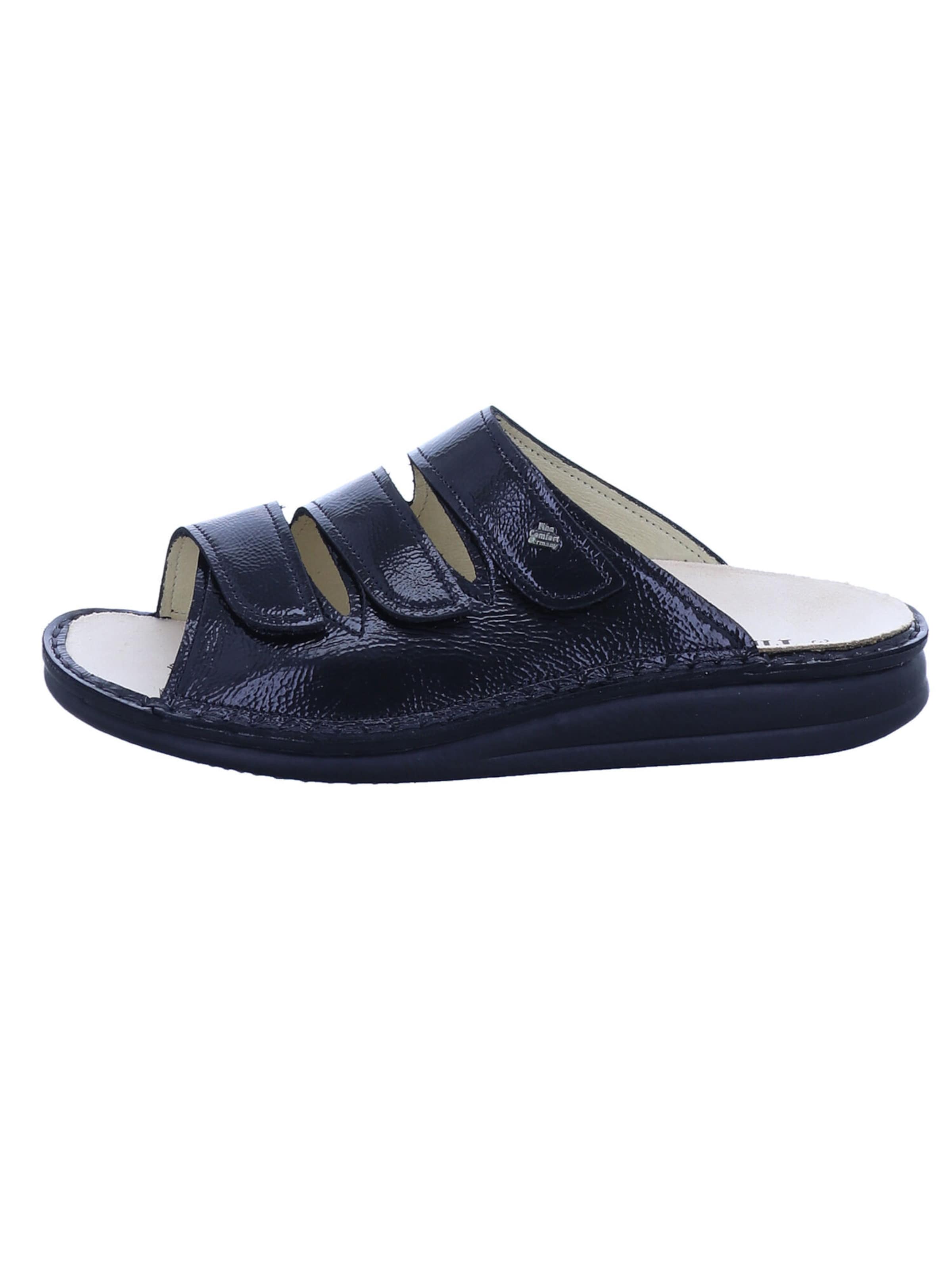 Finn Comfort Mules 'KORFU' in Black