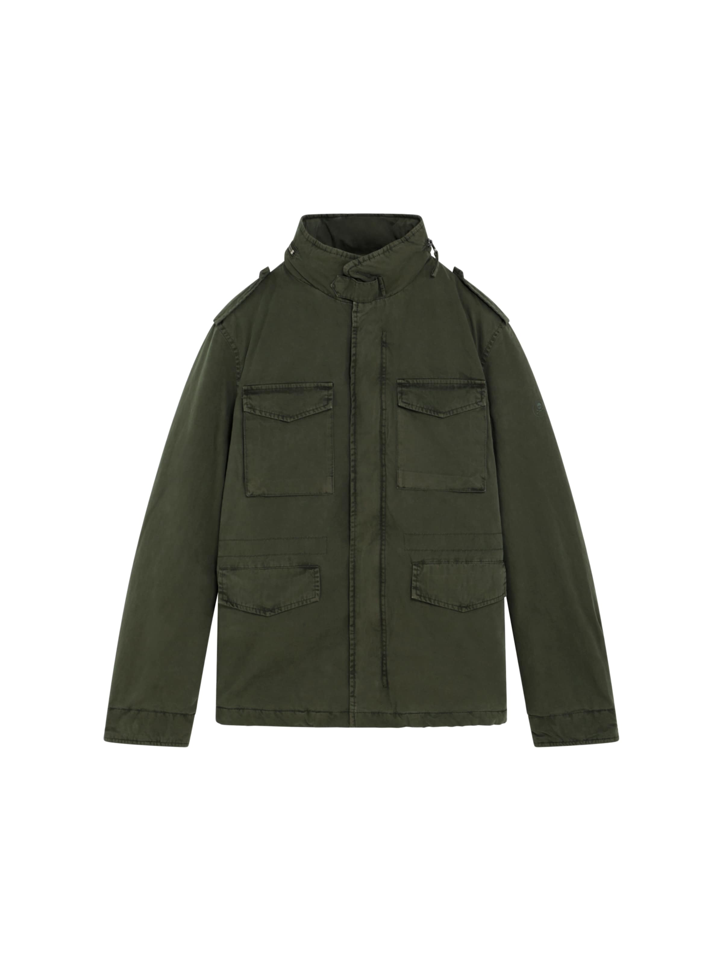 Scalpers Scforest Military Jacket ' ' in Grün: Vorderseite