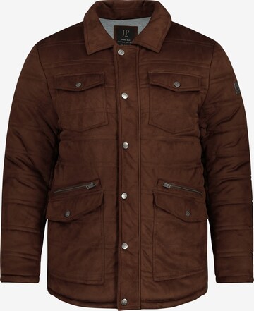 JP1880 Between-Season Jacket in Brown: front