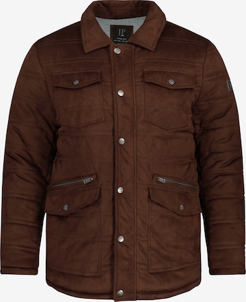 JP1880 Between-Season Jacket in Brown: front