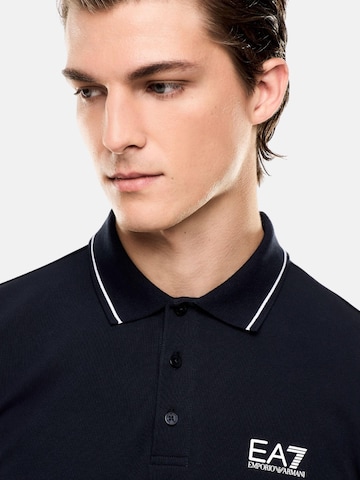 EA7 Emporio Armani Shirt 'EA7 EMPORIO ARMANI JERSEY POLO SHIRT POLO' in Blue
