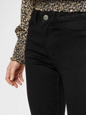 PIECES Skinny Jeggings in Schwarz