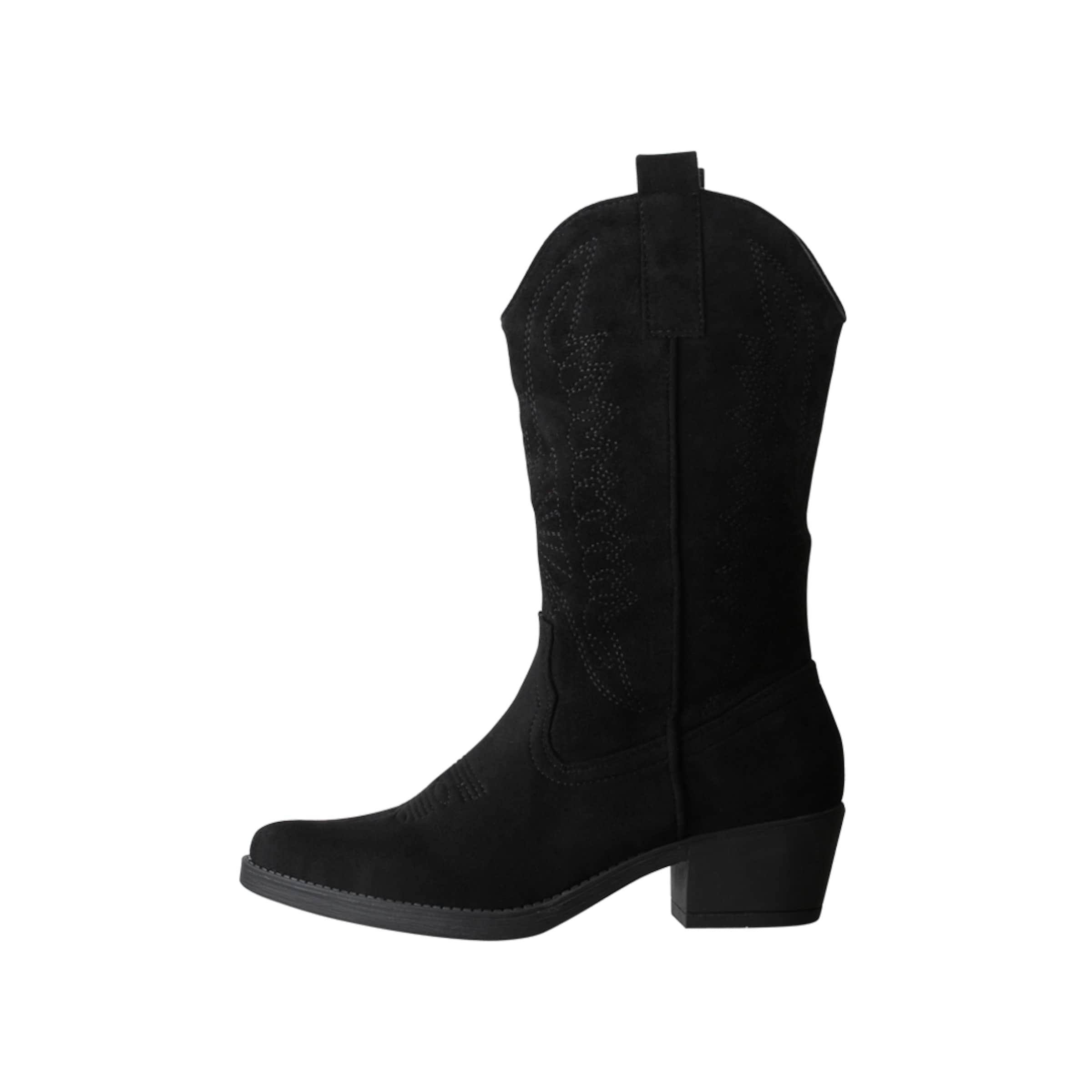 Elara Comwboystøvler i sort