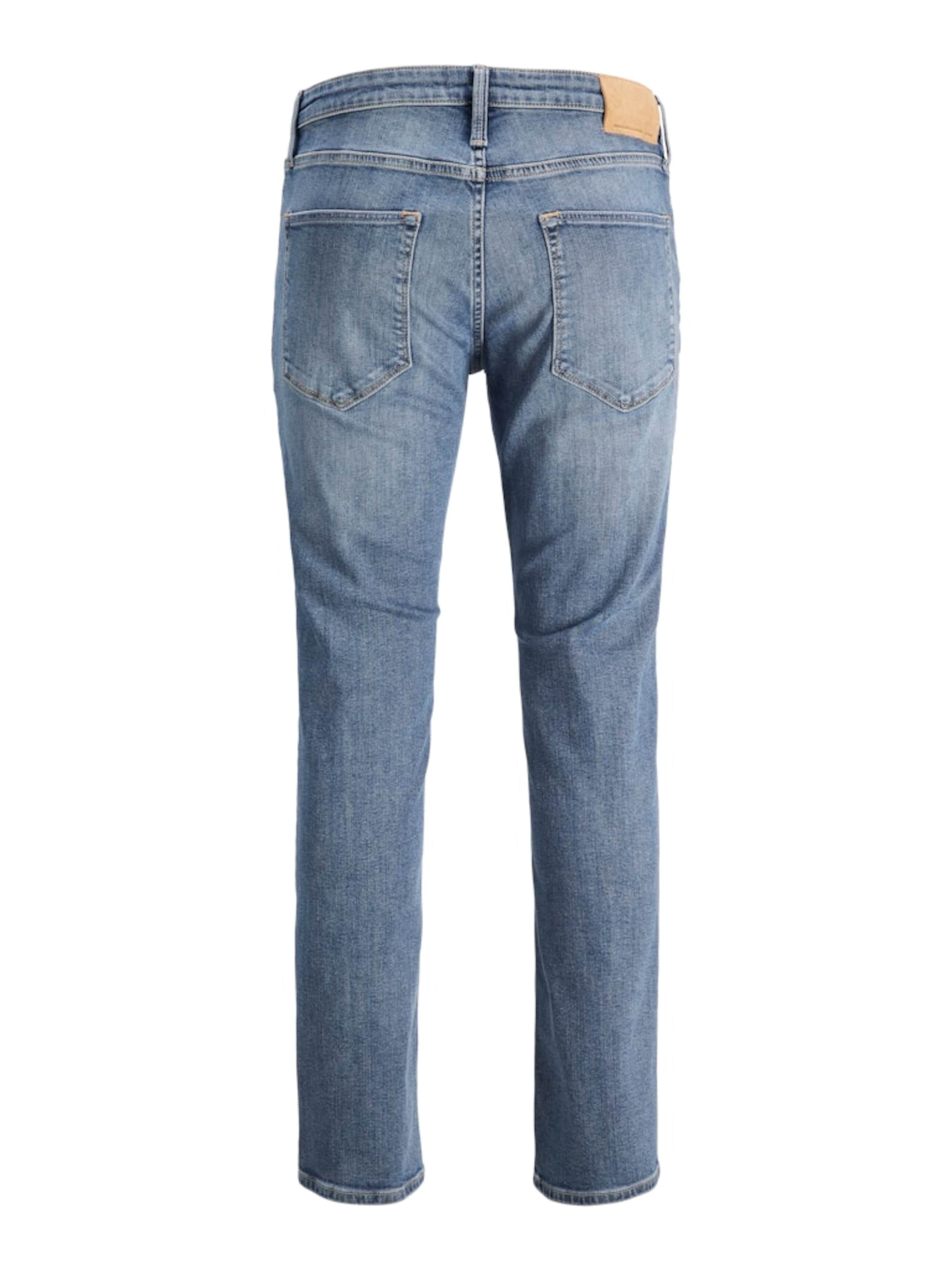 JACK & JONES Normalny krój Jeansy 'JJIClark JJEvan Jos 798' w kolorze niebieski