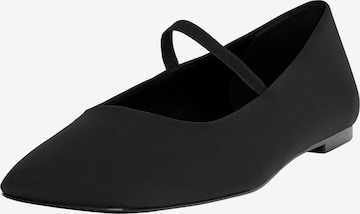 Pull&BearBalerinke - crna boja: prednji dio