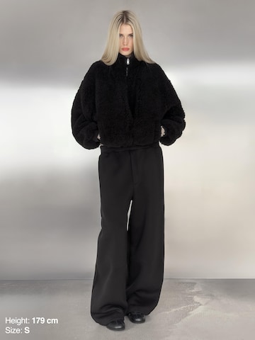 ENRAGE Fleece jacket 'SHERPA' in Black