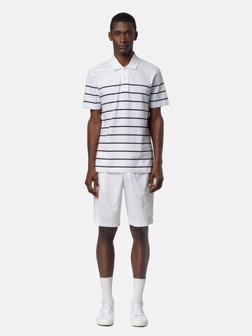 T-Shirt 'K-WAY LAYO-FRENCH JERSEY YARN DYED POLO' K-Way en blanc : devant