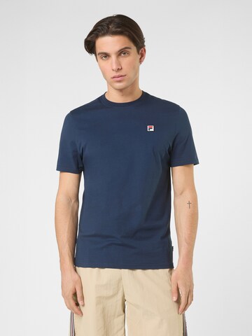 FILA - Camiseta 'BIELLA regular short sleeve t-shirt' en azul: frente