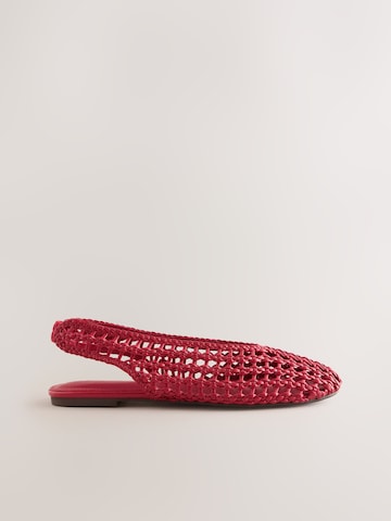 Next - Bailarina 'Forever Comfort' en rojo