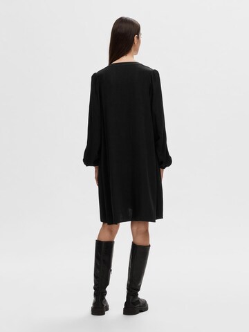 SELECTED FEMME Shirt dress 'Viva' in Black