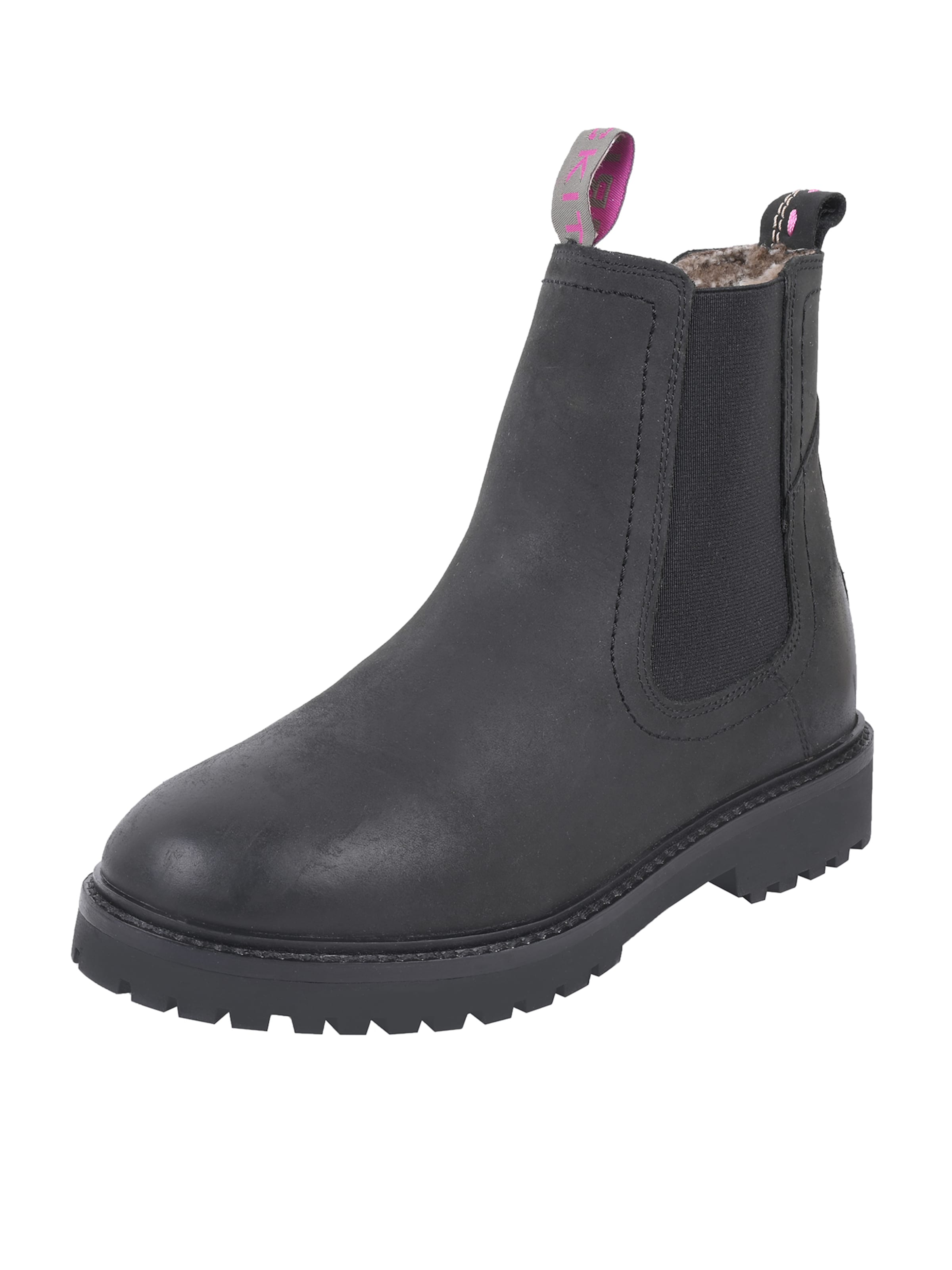 Chelsea Boots ' SOA ' Crickit en noir : devant