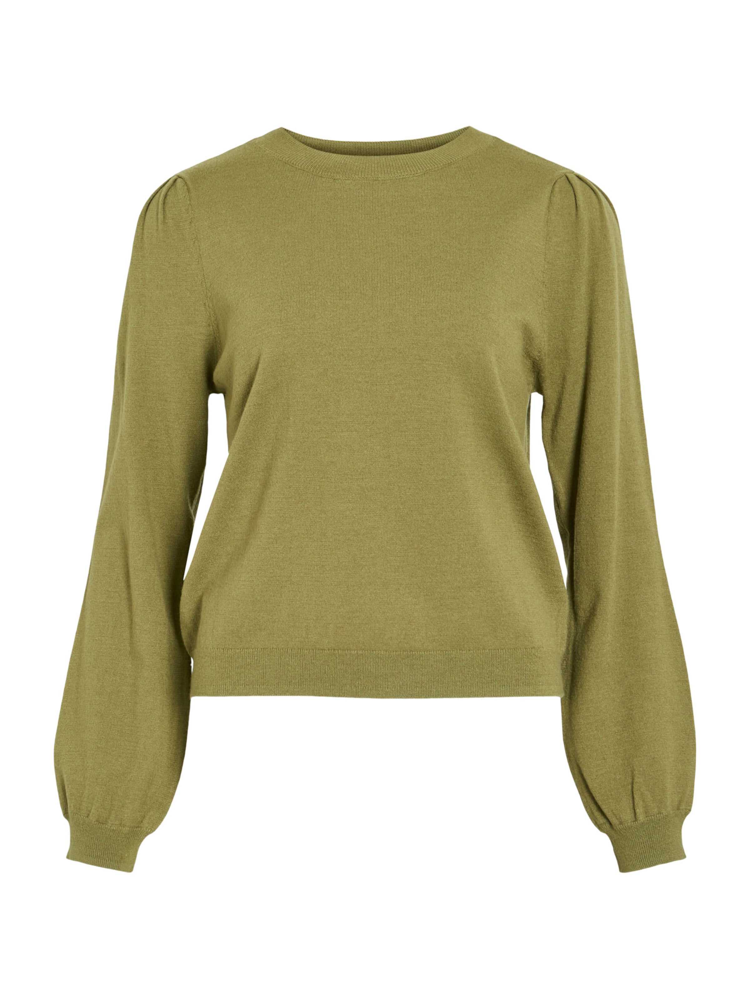VILA Sweater 'VIELLA' in Green: front