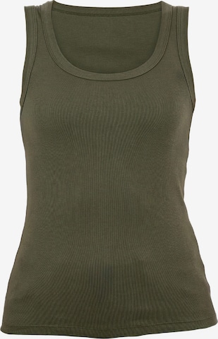 Suri Frey Basic-Tanktop ' SFY Freyday ' in Grün: Vorderseite