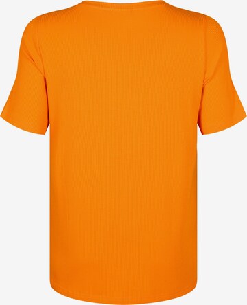 Zizzi Bluse 'Carly' i orange