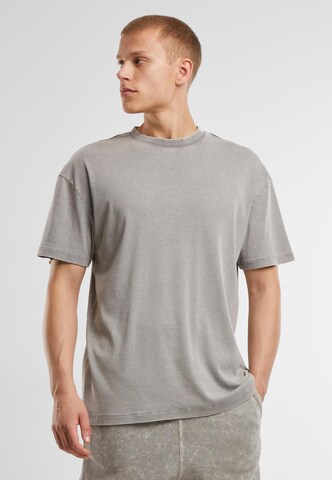 Urban Classics Shirt in Grijs: voorkant