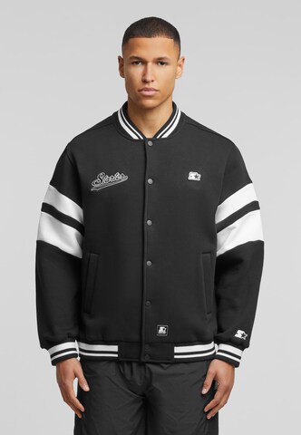 Starter Black Label Overgangsjakke i sort