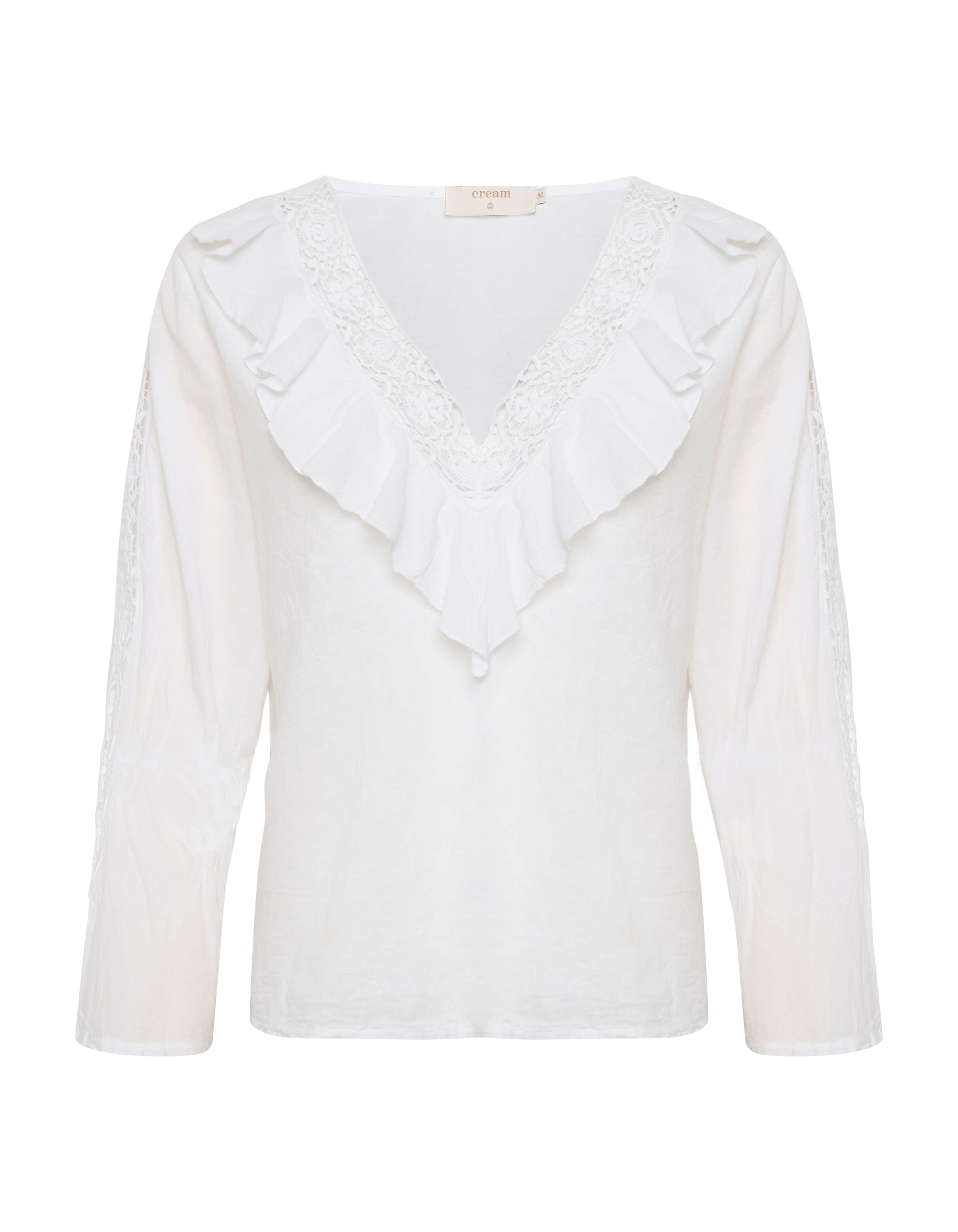 balts Cream Blūze 'Jenny': no priekšpuses