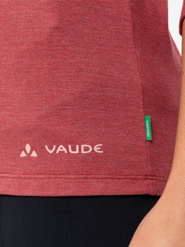 VAUDE Performance shirt 'Neyland' in Red