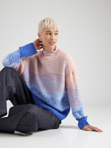 Lollys Laundry Sweater 'Emmy' in Pink: front