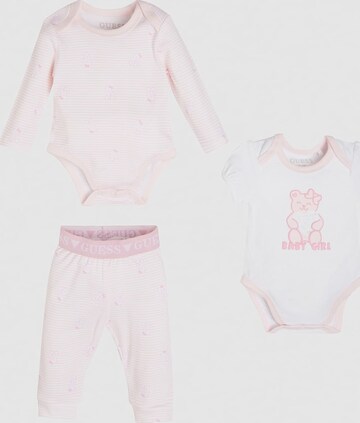GUESS Set in Pink: front