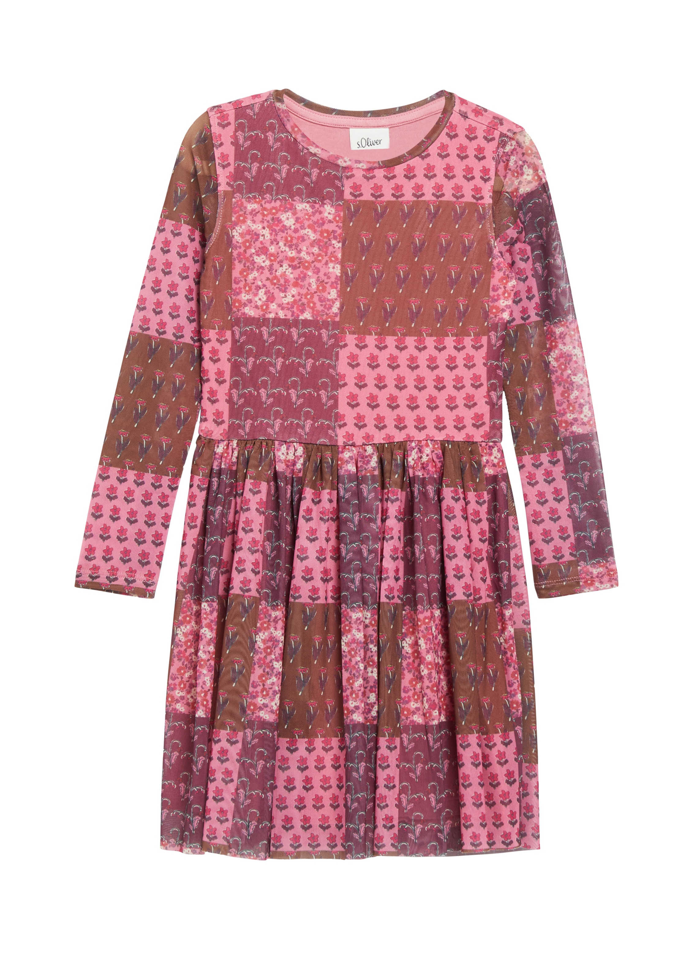 s.Oliver - Vestido en marrón: frente