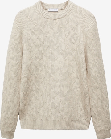 MANGO MAN Pullover 'Carbonel' i grå: forside