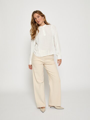 Haut 'Anine' minus en blanc