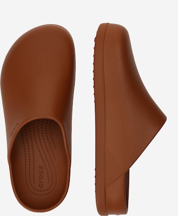 Sabots 'Dylan' Crocs en marron