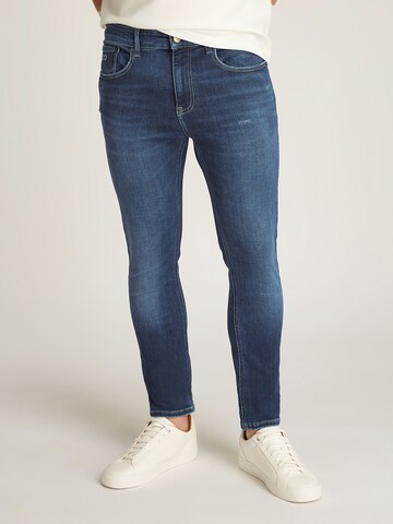 Tommy Jeans Slim fit Jeans 'AUSTIN' in Black: front