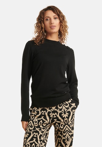 Smashed Lemon Pullover in Schwarz: Vorderseite