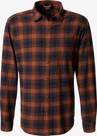 PIONEER Regular fit Button Up Shirt in Red: front