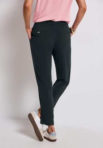 STREET ONE Slimfit Hose in Grün