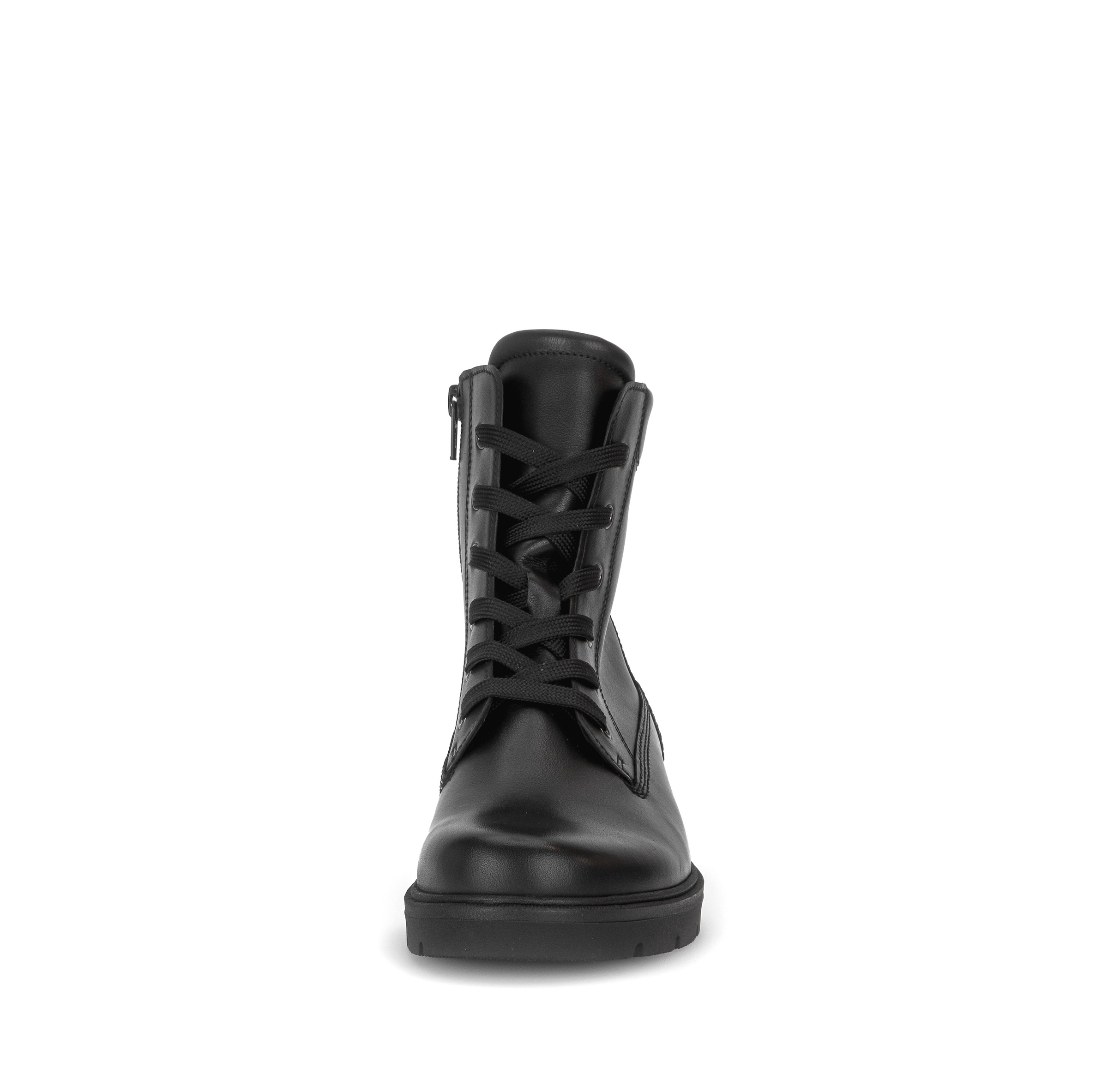 GABOR Lace-Up Ankle Boots in Black
