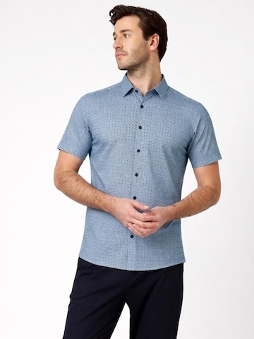 Coupe slim Chemise DESOTO en bleu