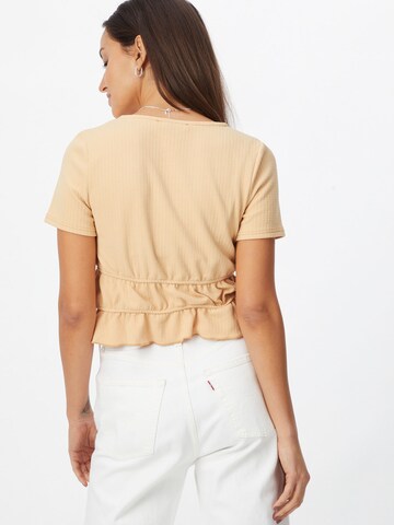 ABOUT YOU T-shirt 'Cindy' i beige