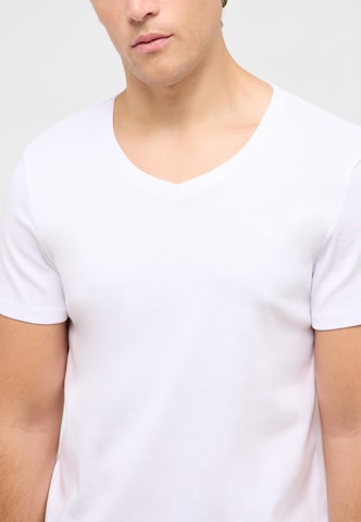 MUSTANG T-Shirt 'Amado' in Weiß