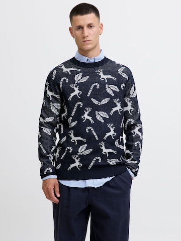 Pullover di JACK & JONES in blu: frontale