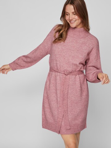 Robes en maille 'JAKIA' VILA en rose